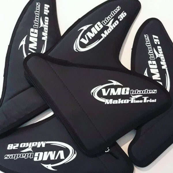 VMG-blades Mako 44 SUP fin in light carbon fiber | Dietzpaddling.com