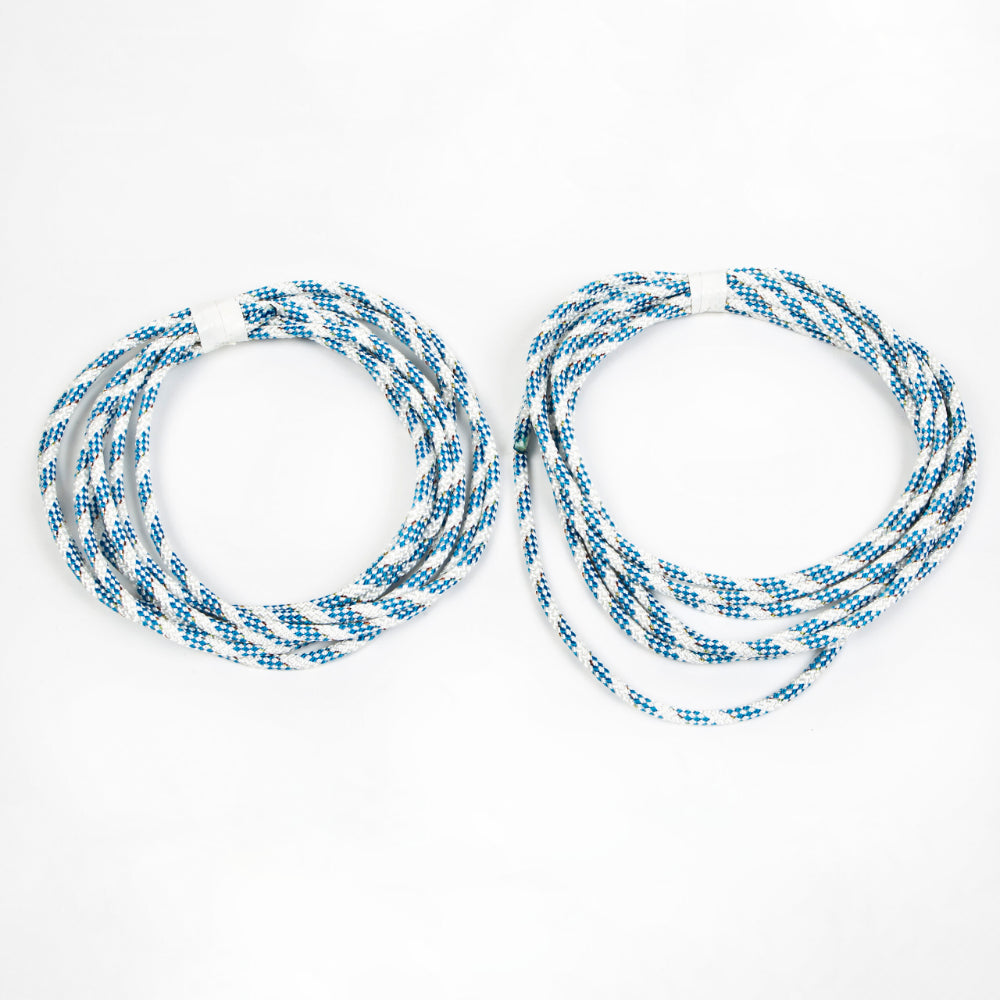 Ropes for kayak ergometer