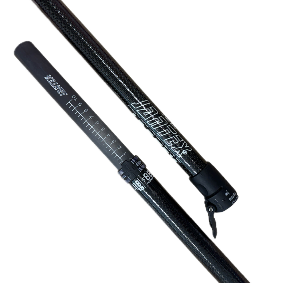 Jantex kayak paddle shaft with titanium split