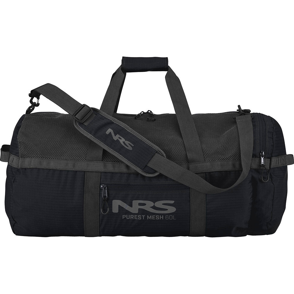 NRS Purest Mesh Duffel Bag 60L side black
