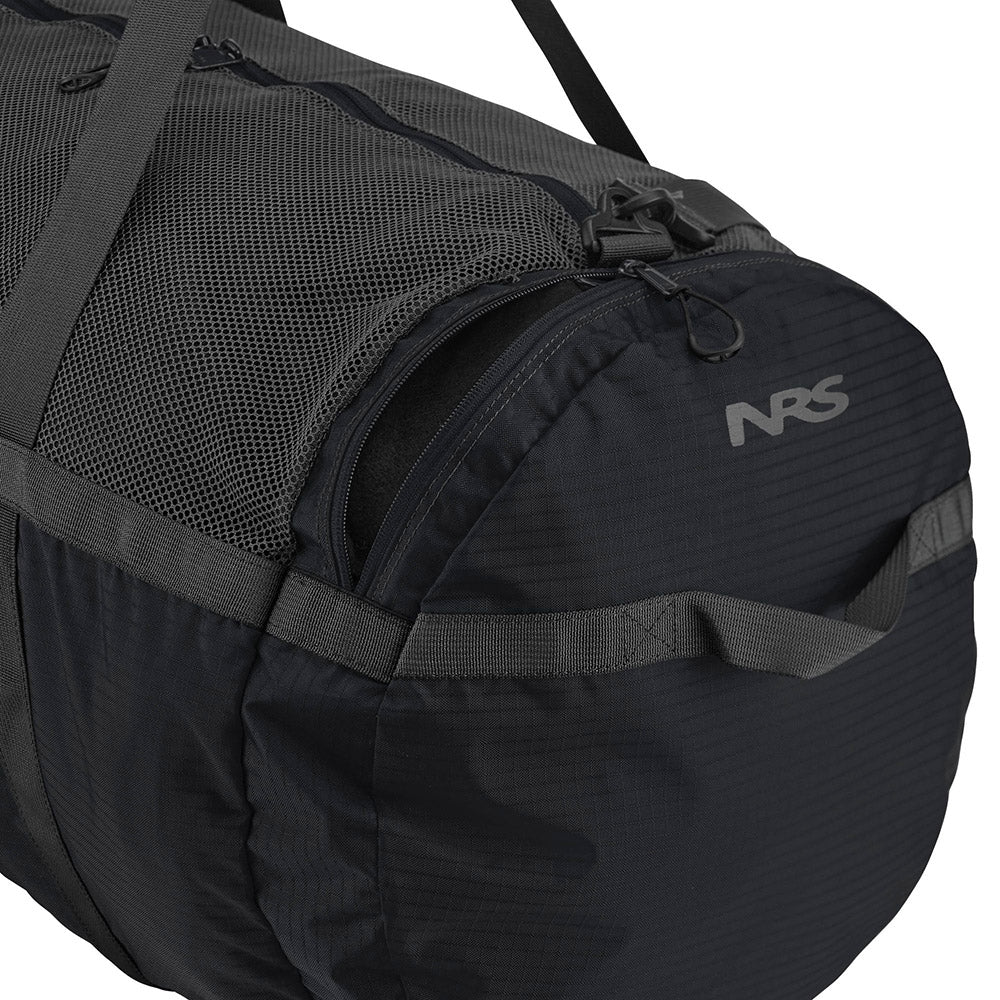 NRS Purest Mesh Duffel Bag detail black