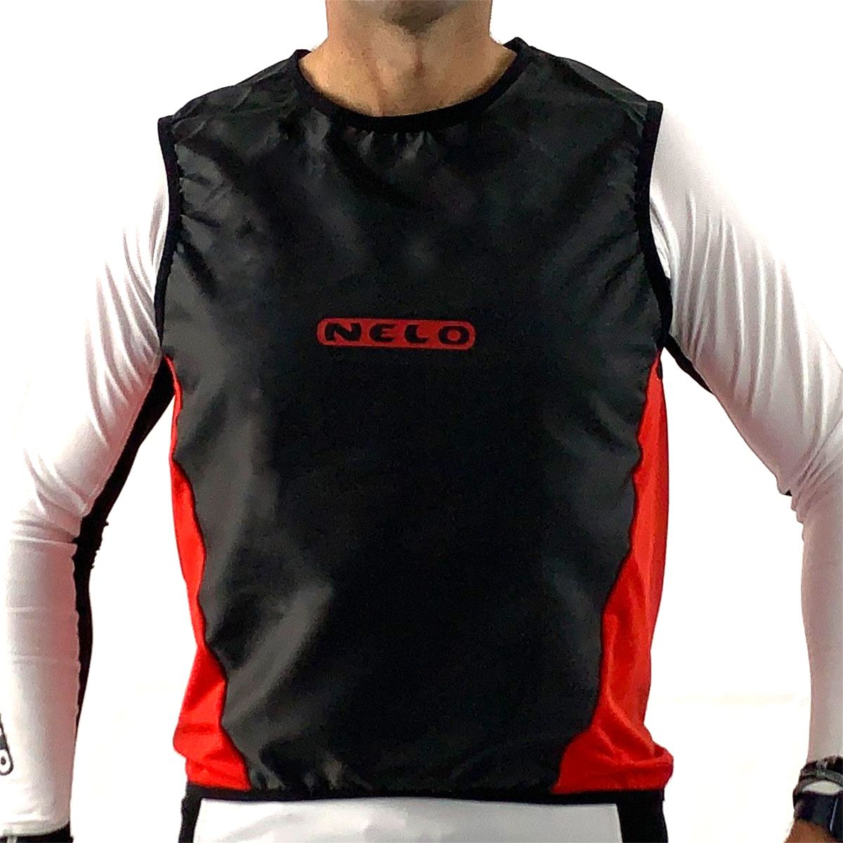 Nelo Wind vest for racing kayak - red, front