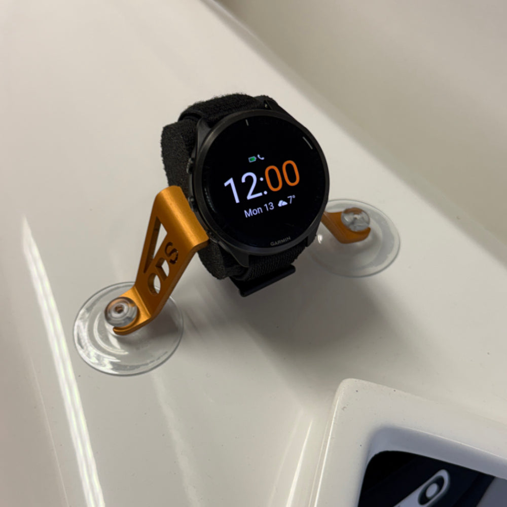 watchadapter for racing kayak aluminum with training watch
