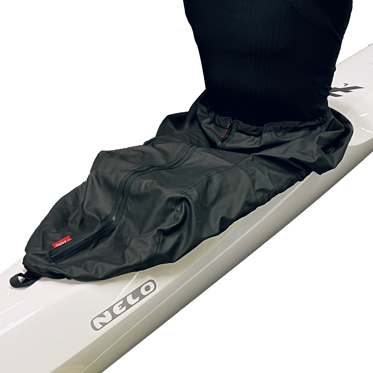 Padler Marathon Sprayskirt on Nelo K1