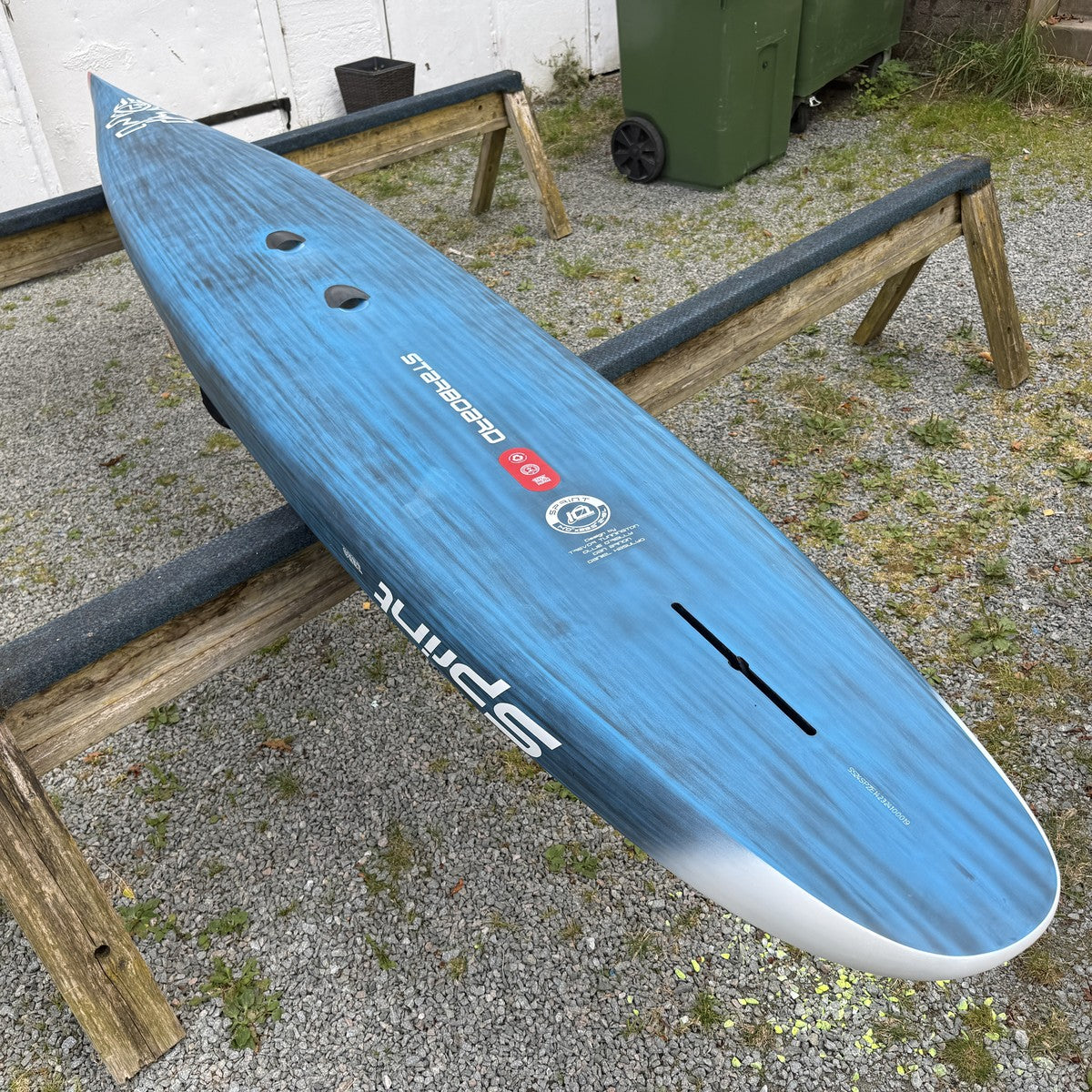 Starboard Sprint Zero 14'0 x 23.5 used - hull angle view