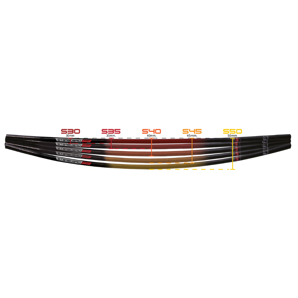 Starboard Lima Prepreg SUP paddle shaft in carbon with hande