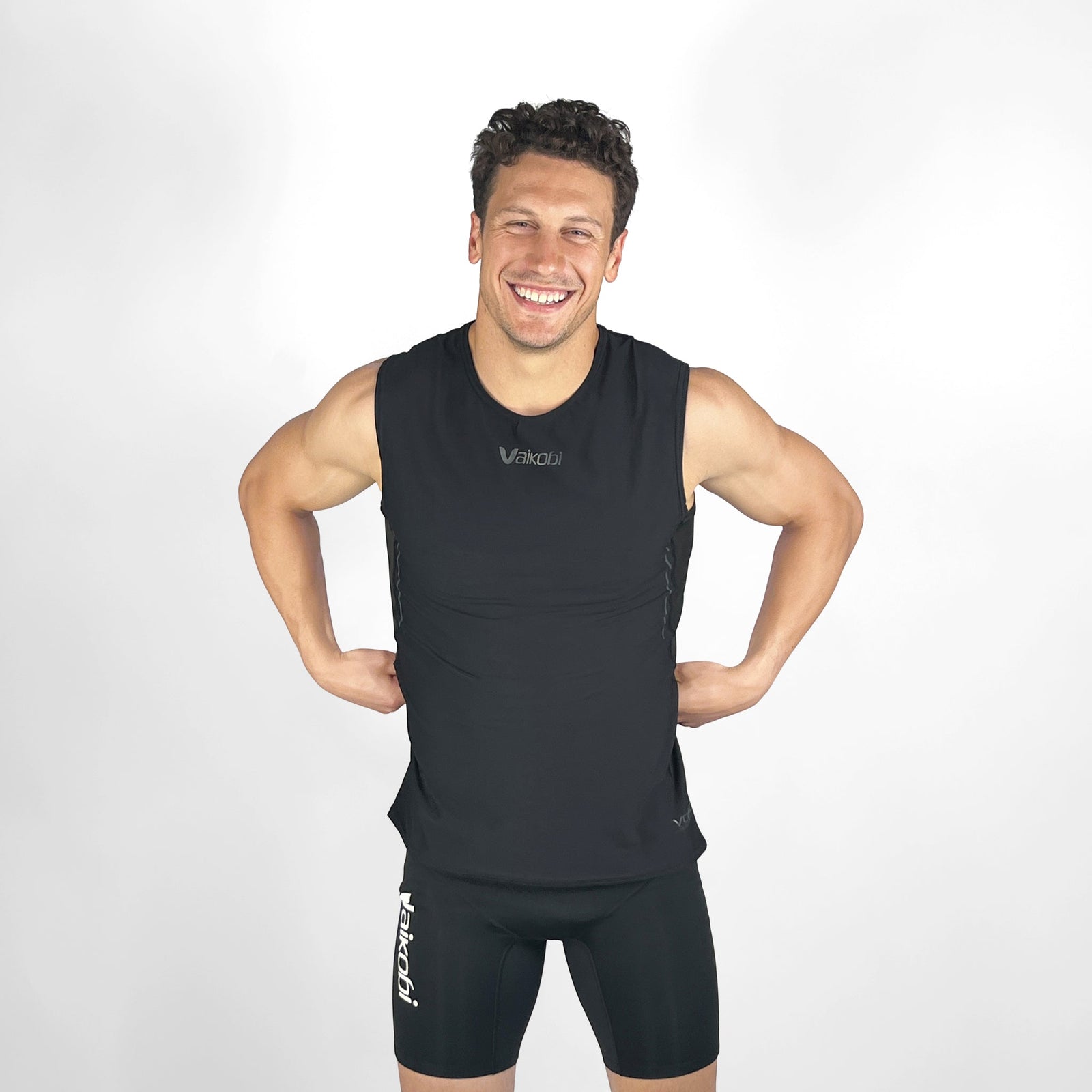 Vaikobi VCOLD Base Layer Vest black front
