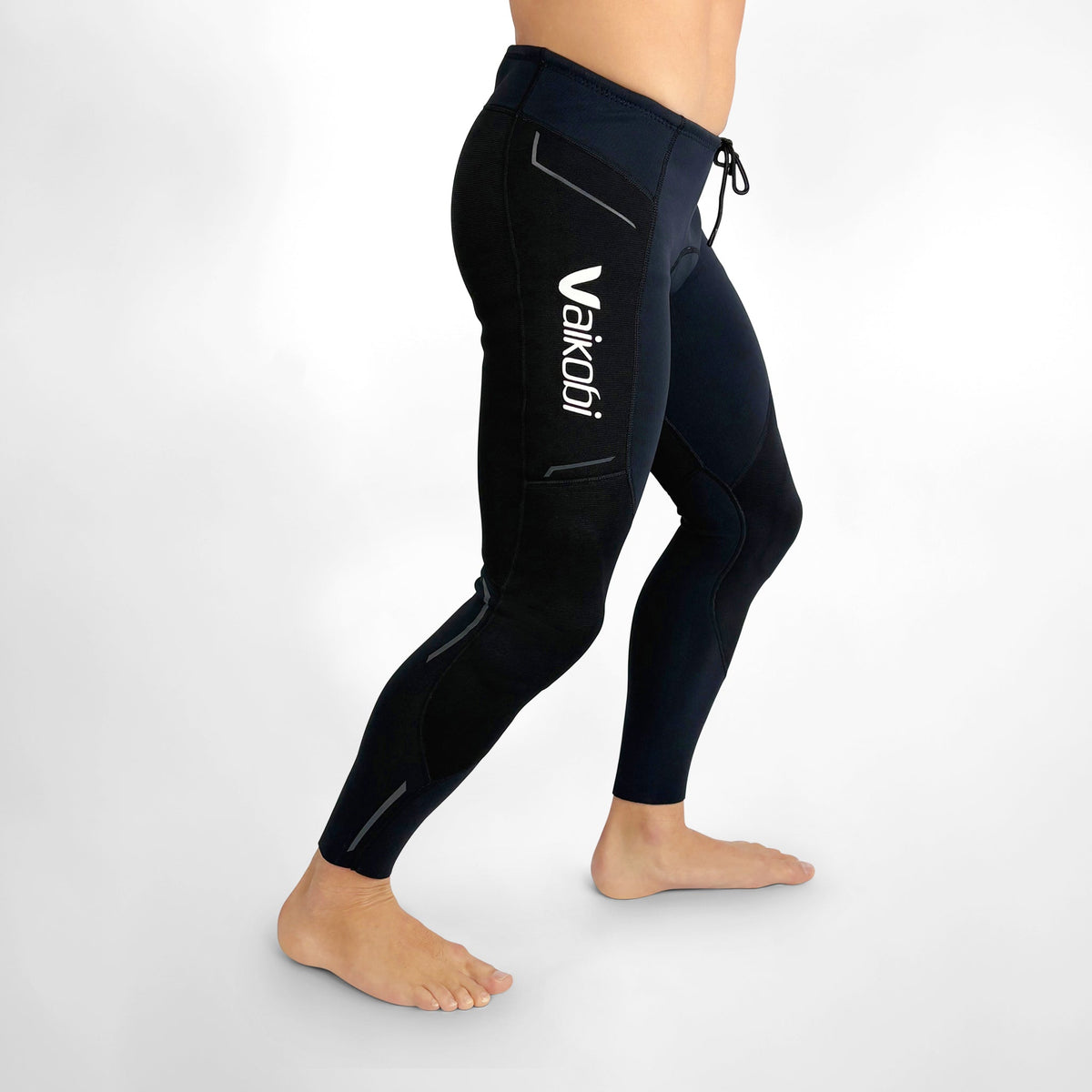 Vaikobi FlexForce 2mm Pants Black - right leg detail
