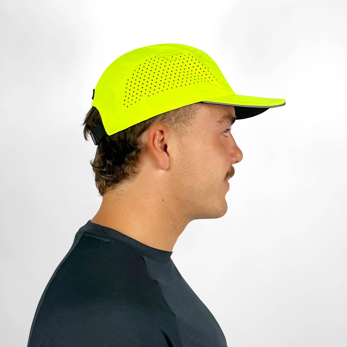 Vaikobi Lightweight Ocean Cap Yellow - side profile