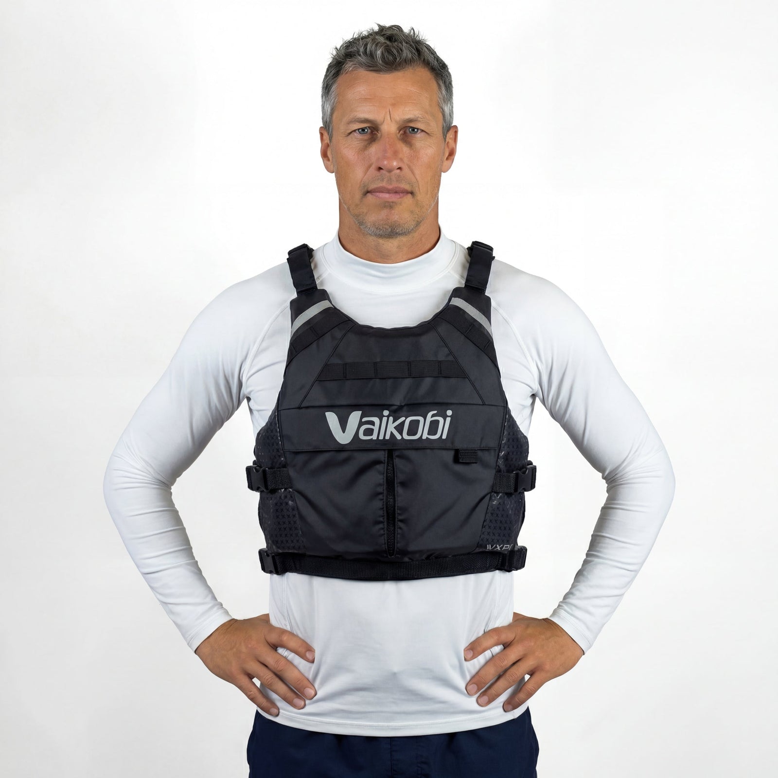 Vaikobi VXP II Race PFD Black Edition - front view