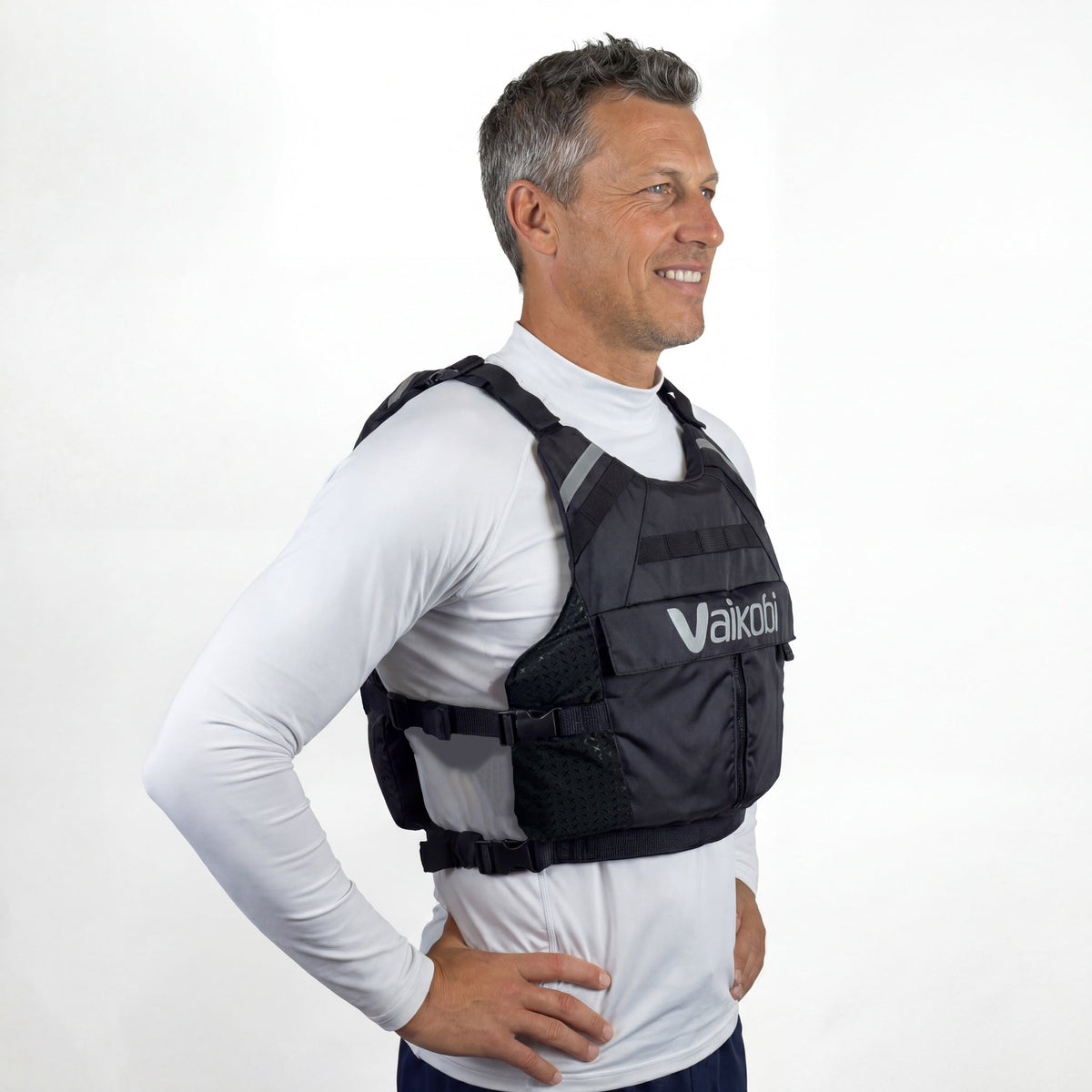 Vaikobi VXP II Race PFD Black Edition - side view