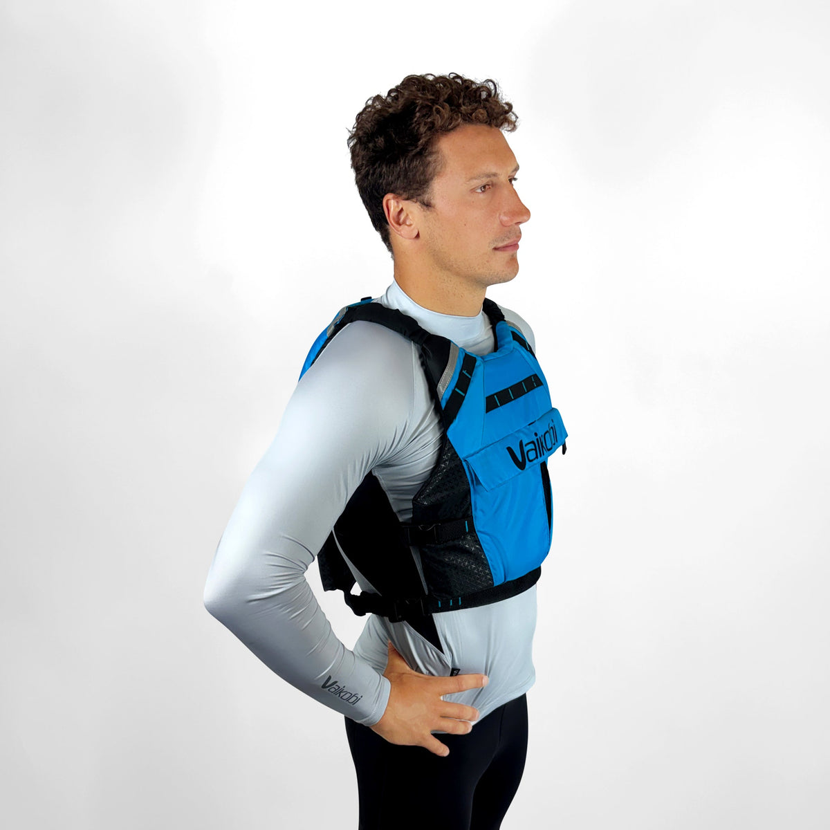 Vaikobi VXP II Race Lifejacket Cyan - angle