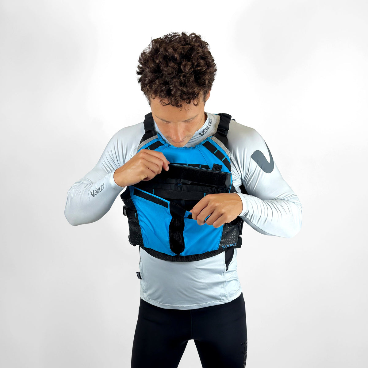 Vaikobi VXP II Race Lifejacket Cyan - pocket detail