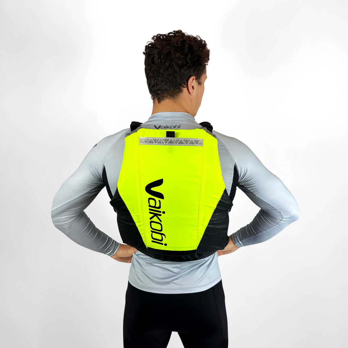Vaikobi VXP II Race Lifejacket Yellow - rear view
