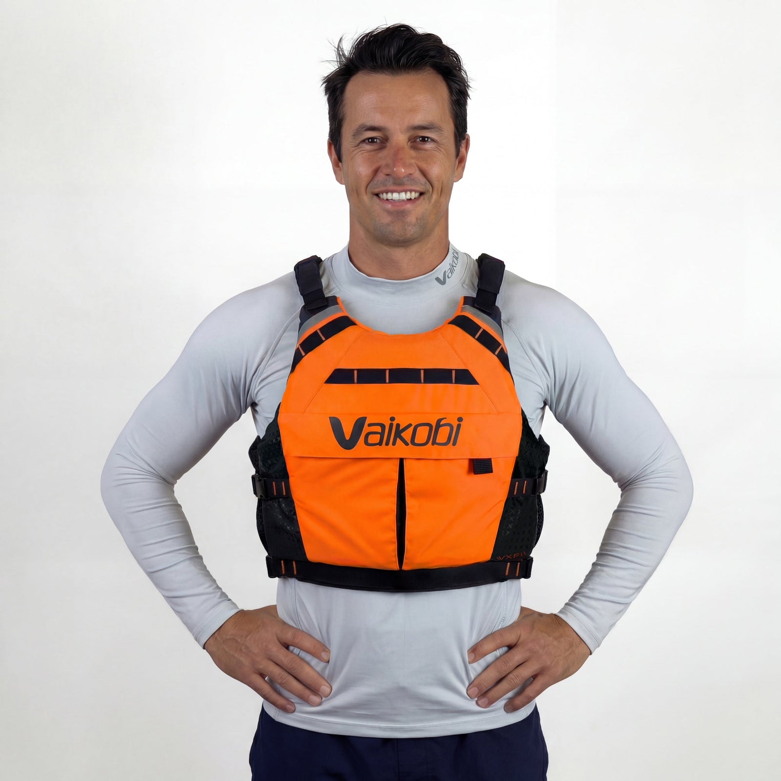 Vaikobi VXP II Race Lifejacket Orange - front view