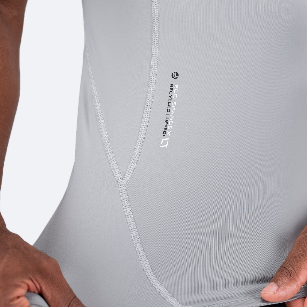 Zhik EcoSpandex LT Short Sleeve Baselayer Platinum - side