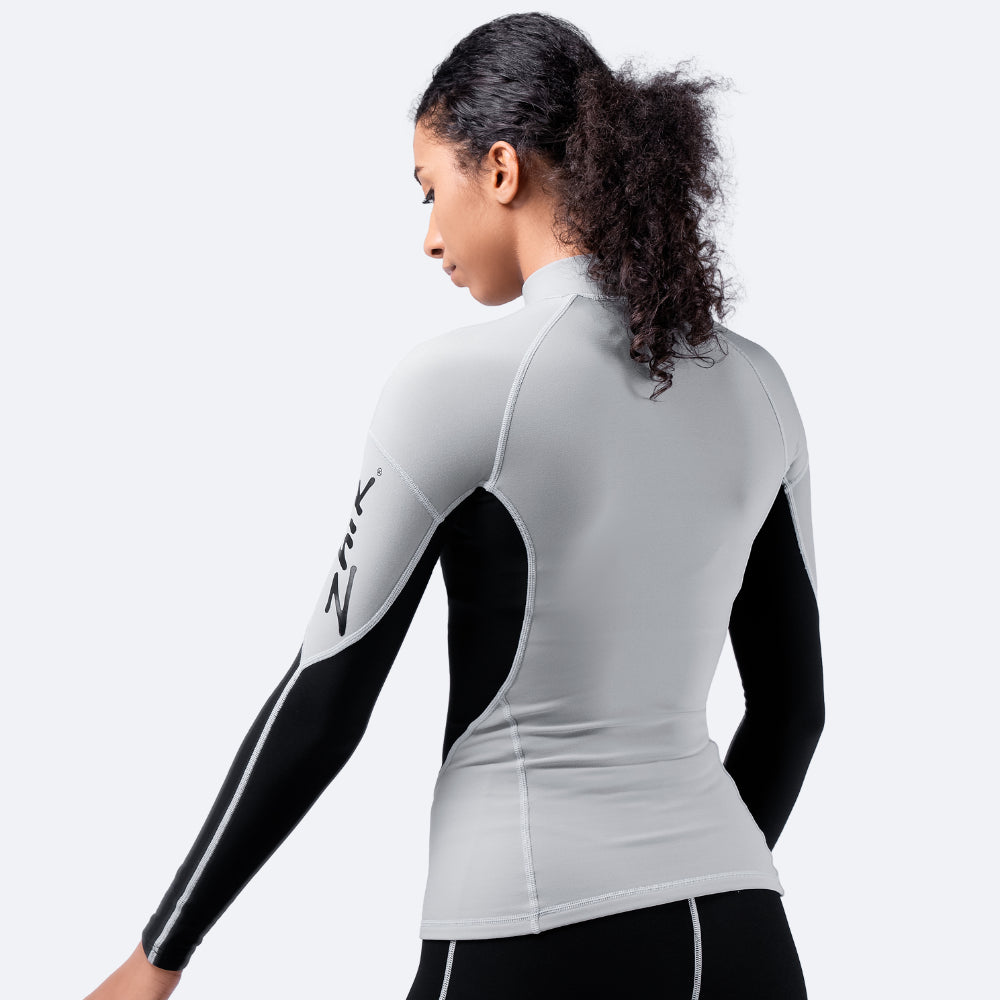 Zhik HydroPhobic Fleece Baselayer Top Black - lifestyle