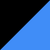 M / black/cyan