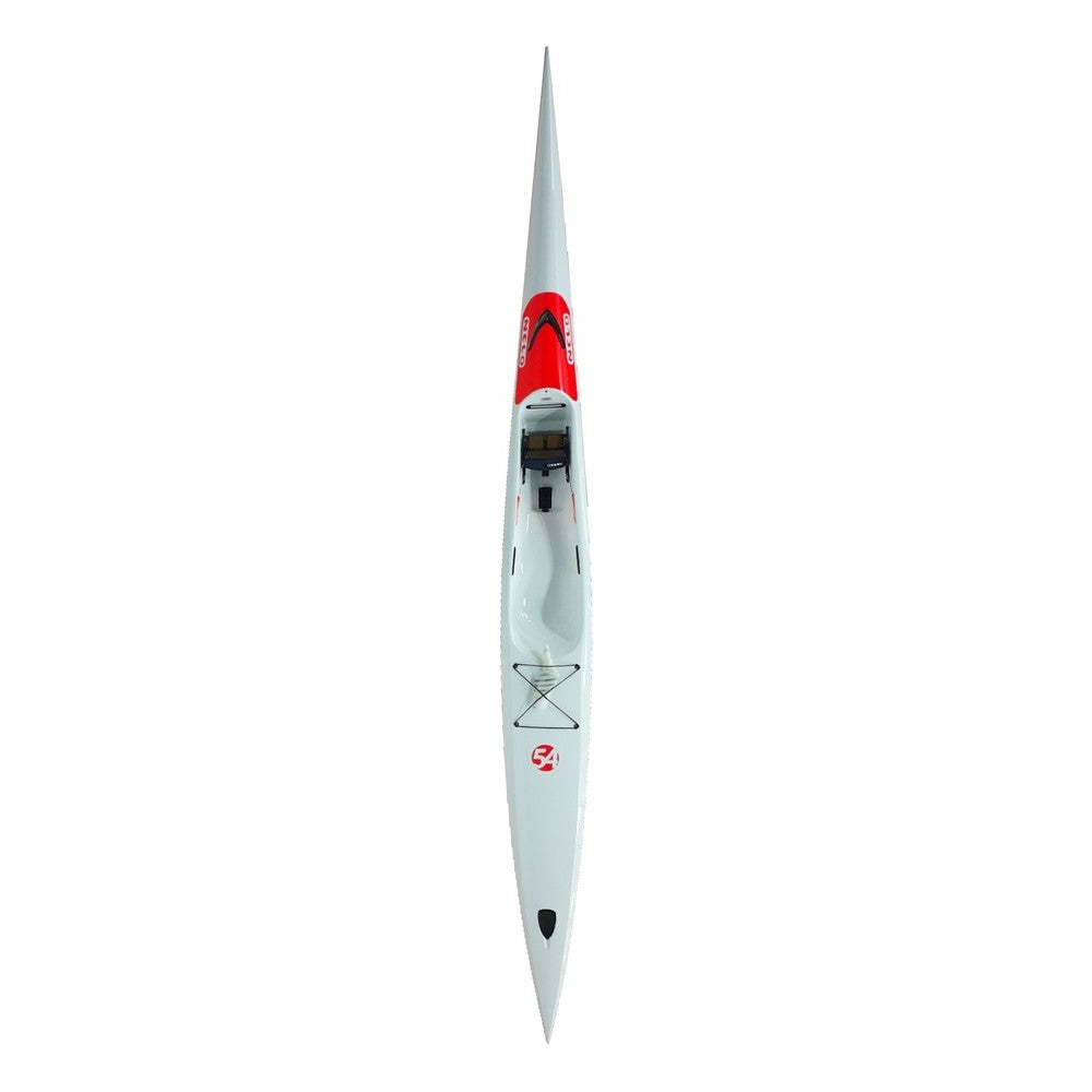 Nelo 54 L WWR surfski vit - top view