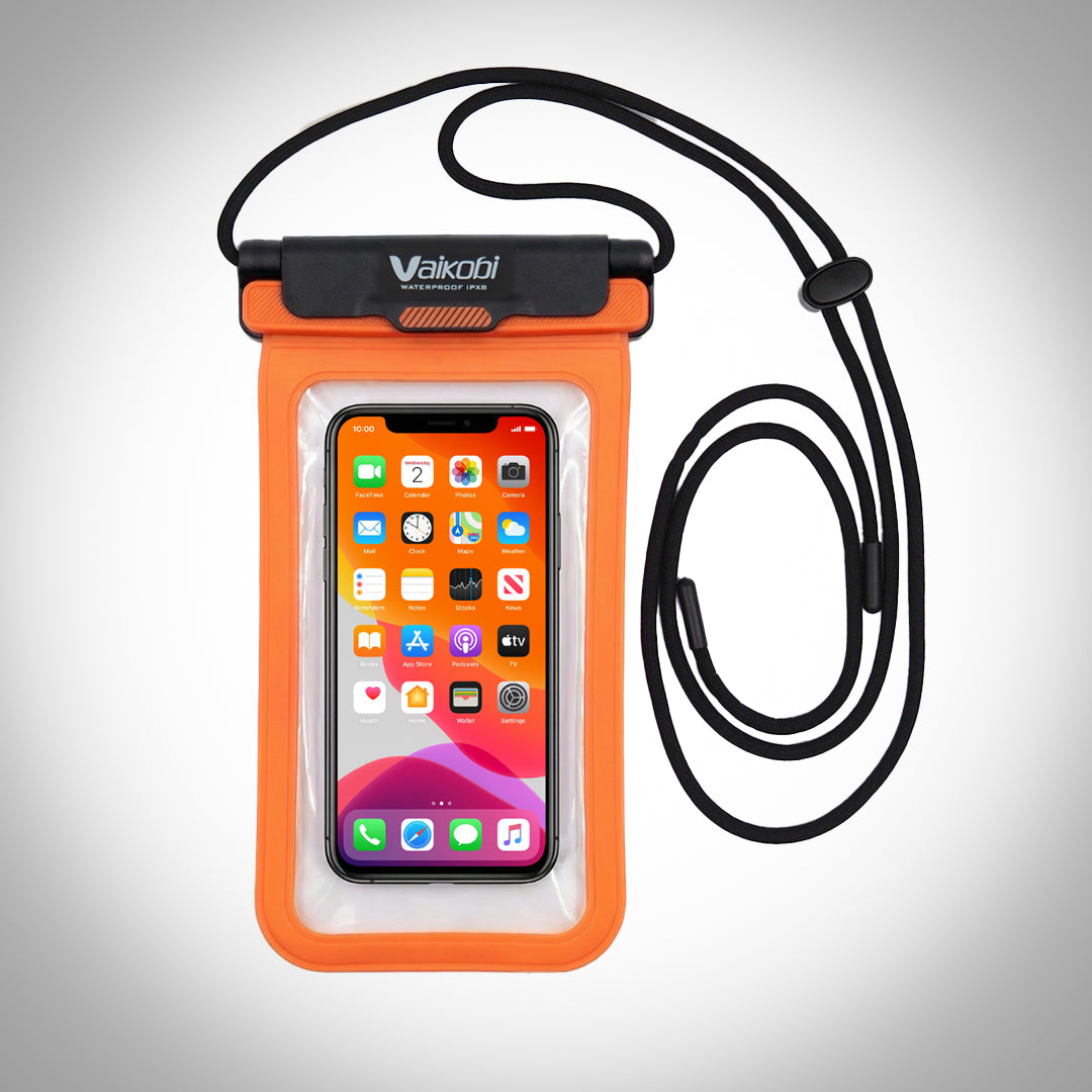 Vaikobi Waterproof Phone Case Orange - hero view