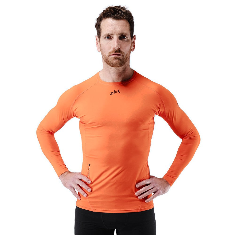 Zhik EcoSpandex LT Long Sleeve Baselayer Flame Red