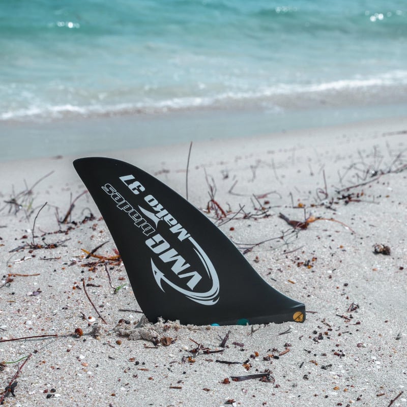 VMG blades Mako 37 SUP fin in light carbon fiber