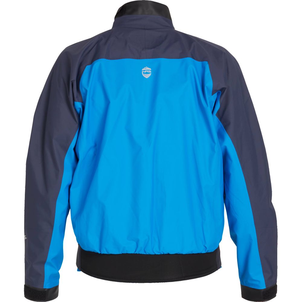 NRS Men's Echo Splash Jacket blue - front