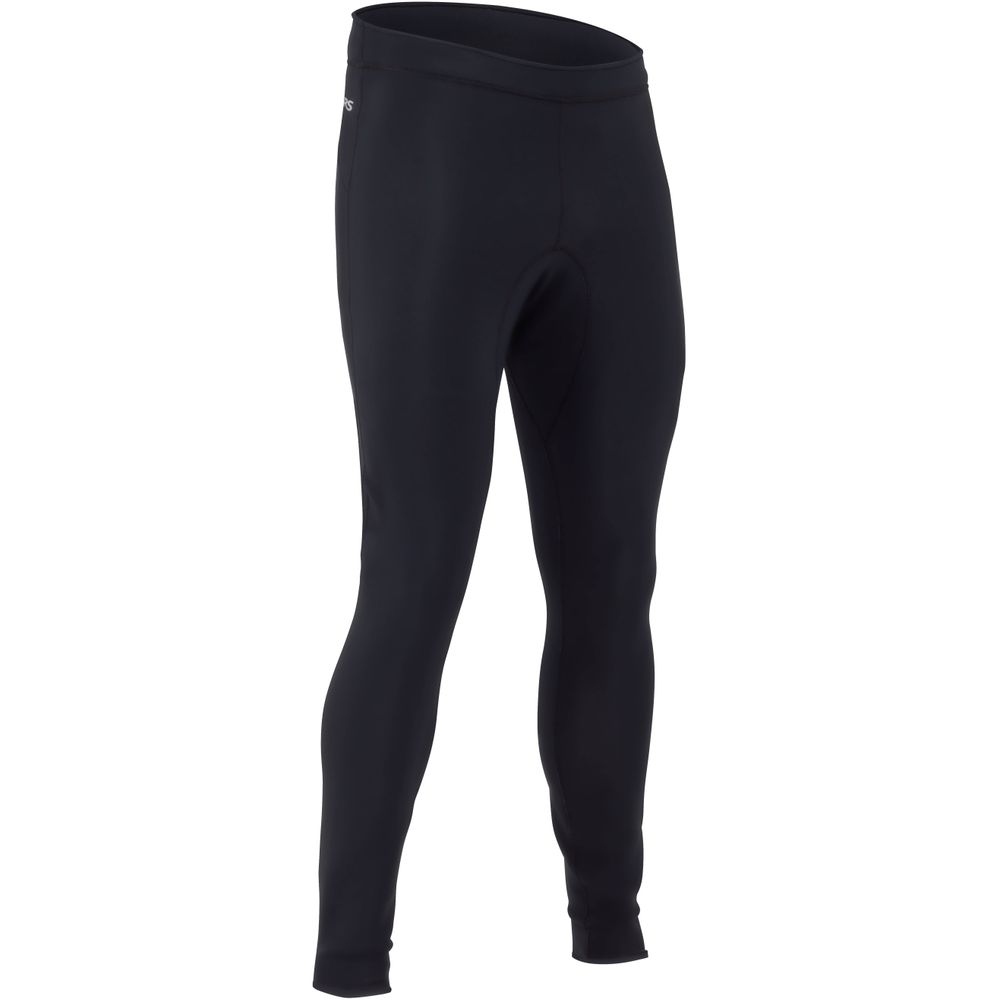 NRS Men's HydroSkin Pants 0.5 mm neoprene paddling pants black