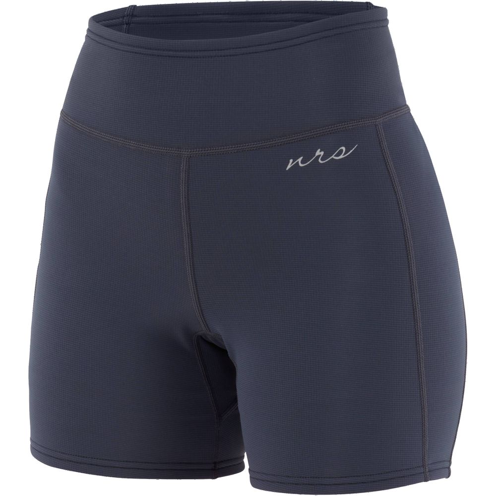 NRS Women's HydroSkin 0.5 mm neoprene shorts dark-shadow