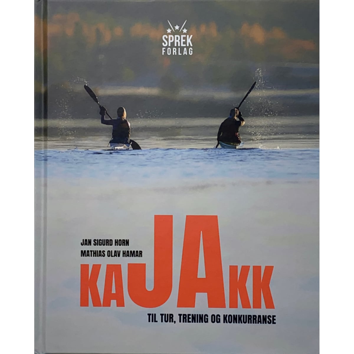 Kayak - for touring, racing and competition, front cover